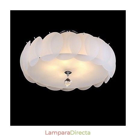 Lámpara colgante moderna de cristal de 5 luces Lámpara colgante moderna de cristal de 5 luces