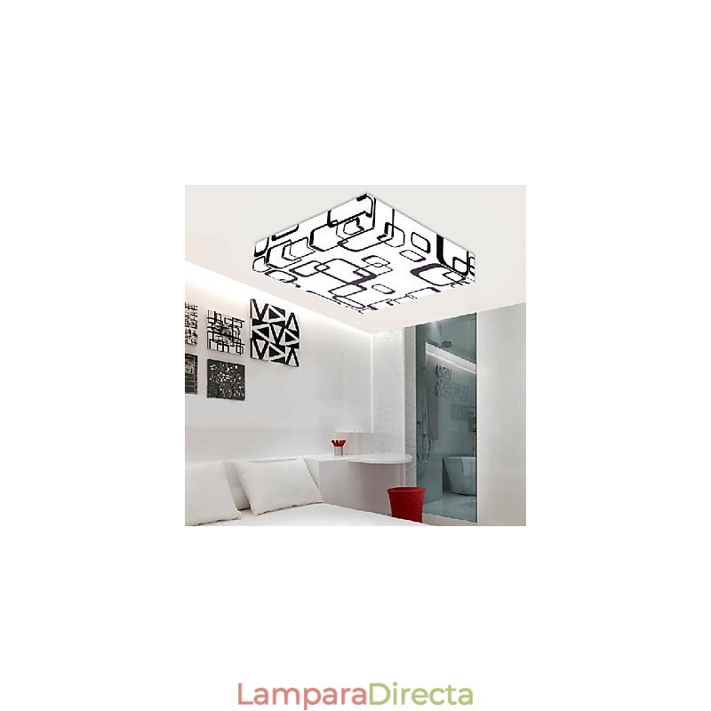 Lámpara empotrada moderna contemporánea