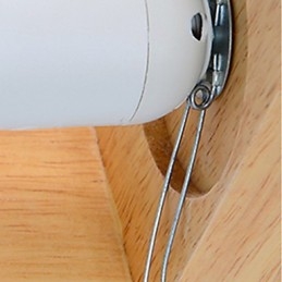 Lámpara empotrada estilo mini moderna contemporánea de madera