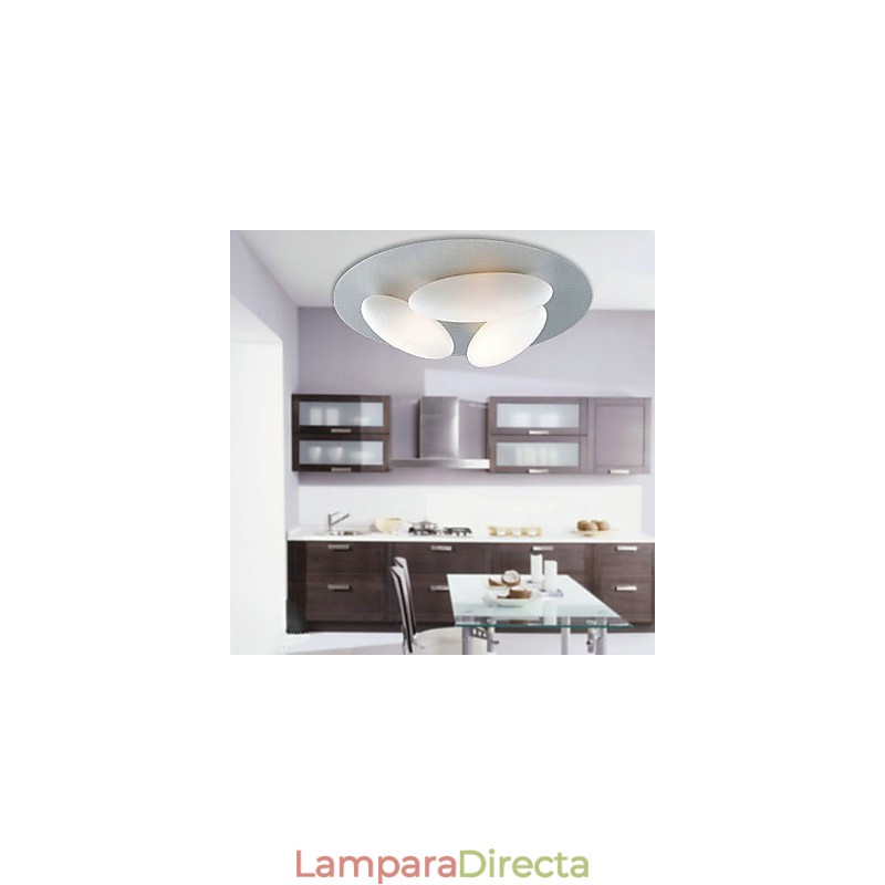 Lámpara de techo moderna de 3 luces (base G9)