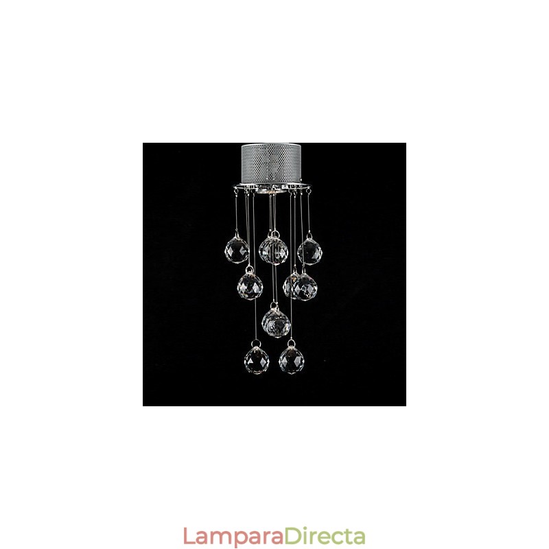 Lámpara empotrada de cristal moderna