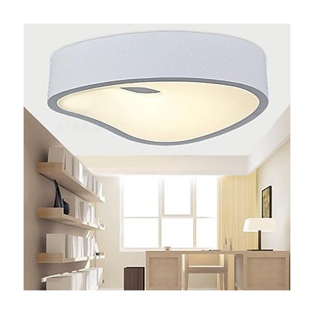 Lámparas colgantes 1 luz modernas de metal blanco y acrílico Lámparas colgantes 1 luz modernas de metal blanco y acrílico
