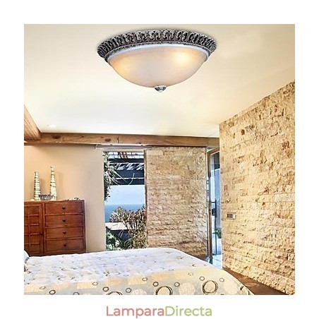Lámpara de techo de color marrón oscuro con diseño de resina de vidrio tallado, estilo clásico europeo Lámpara de techo de color marrón oscuro con diseño de resina de vidrio tallado, estilo clásico europeo