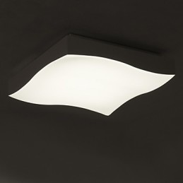 Lámpara de techo 1 luz moderna sencilla artística
