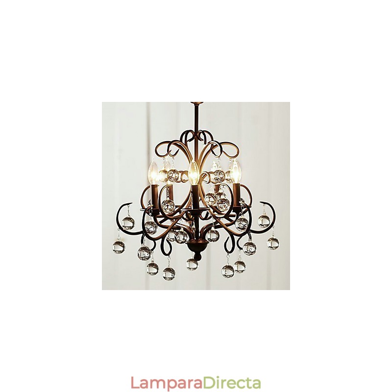 Lámpara de araña decorativa para muebles del hogar