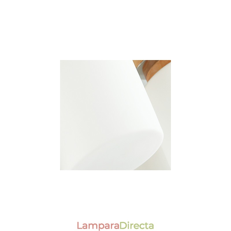 Lámparas de techo modernas de madera originales de alto brillo estilo rústico