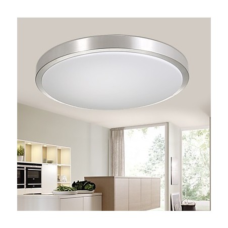 Lámpara de techo empotrada redonda, sencilla y moderna, diámetro 50 cm. Lámpara de techo empotrada redonda, sencilla y moderna, diámetro 50 cm.