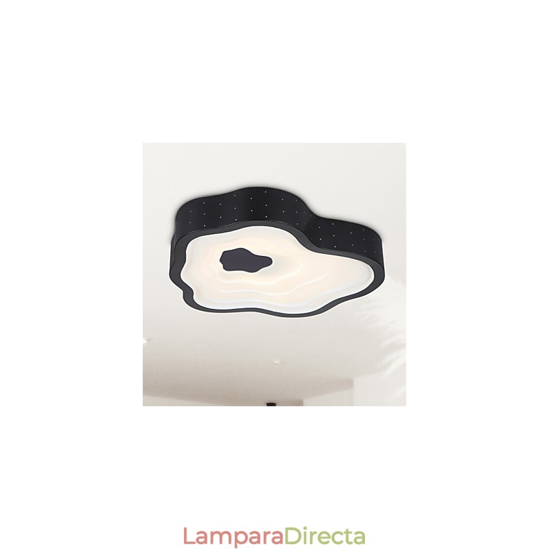 Lámpara de techo acogedora de arte de moda creativa Lámpara de techo simple irregular