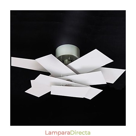 Lámpara empotrada blanca cálida, moderna, sencilla y creativa. Lámpara empotrada blanca cálida, moderna, sencilla y creativa.