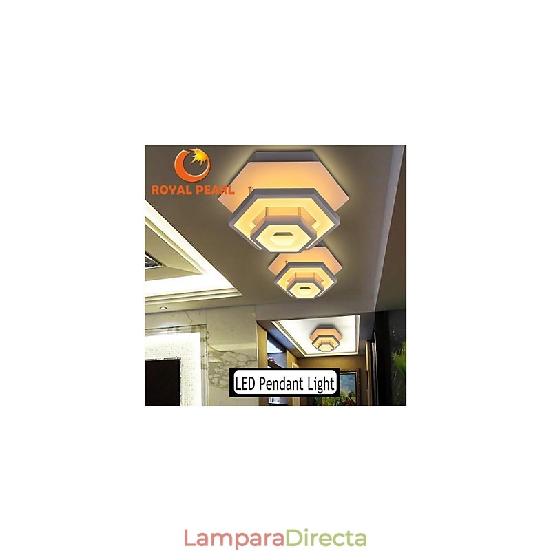 Lámpara de techo moderna de 22 W