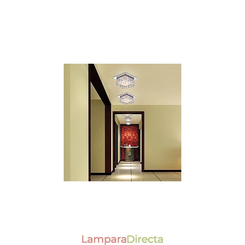 Lámpara de techo 1 luz moderna sencilla artística
