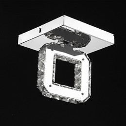 Lámpara de techo moderna y contemporánea de cristal y metal