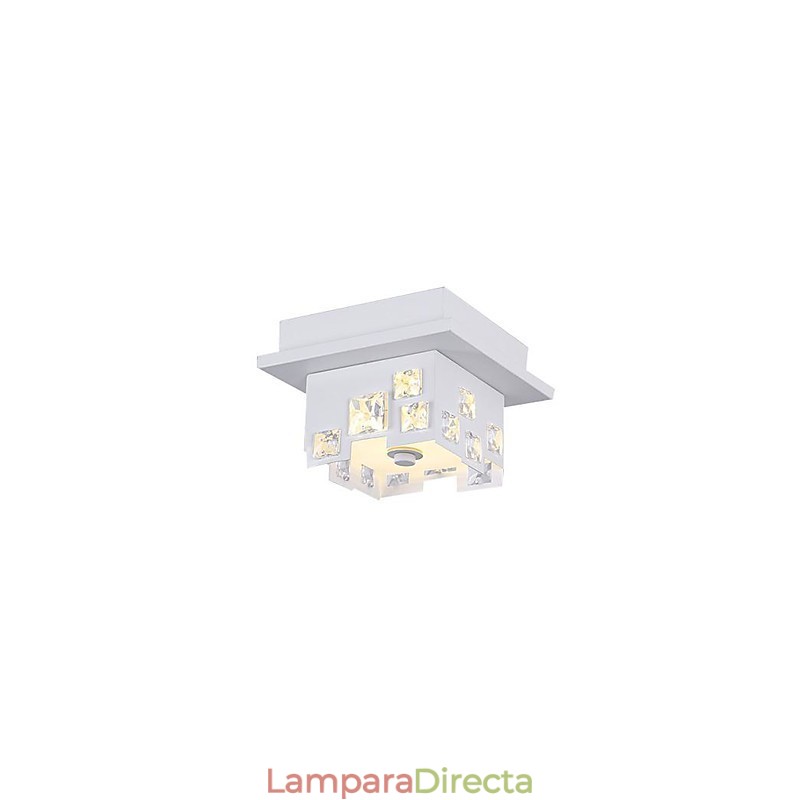 Lámpara de techo 1 luz moderna sencilla artística