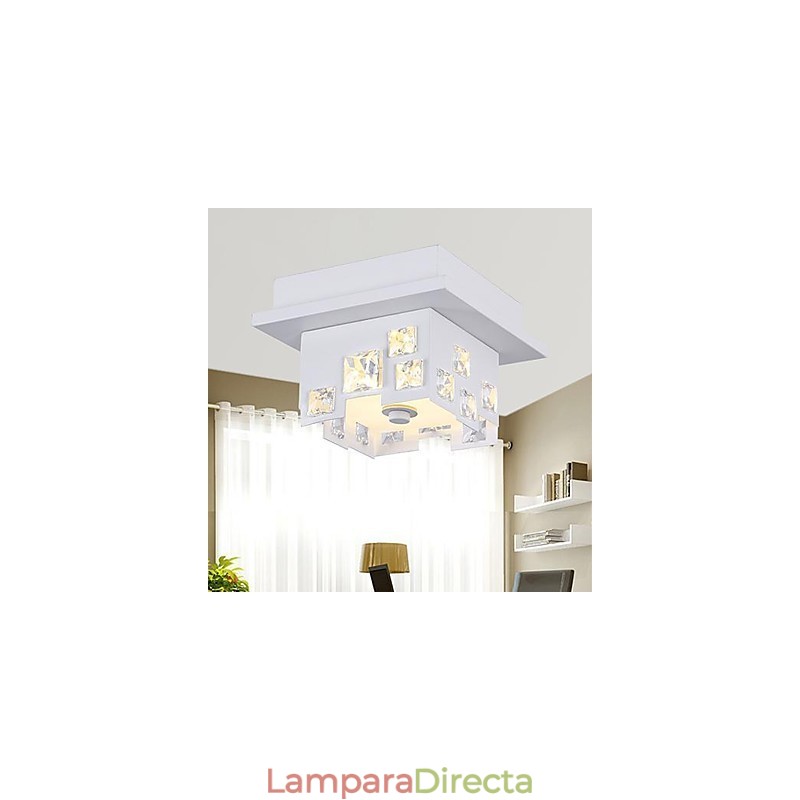 Lámpara de techo 1 luz moderna sencilla artística
