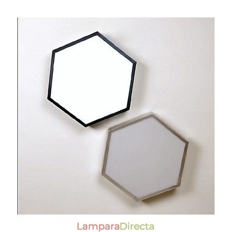 Lámpara de luces de geometría hexagonal con luz de domo absorbente Lámpara de luces de geometría hexagonal con luz de domo absorbente