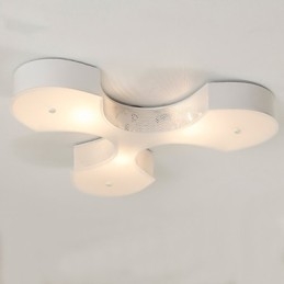 Lámparas de techo modernas de estilo europeo simple Bidesen con diseño de trébol grande