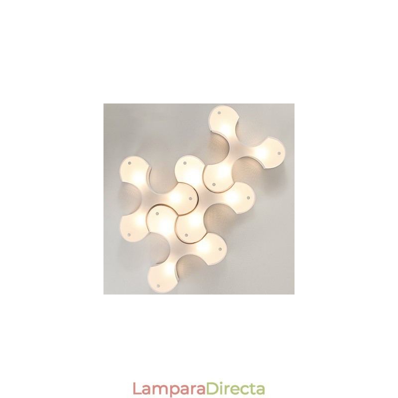 Lámparas de techo modernas de estilo europeo simple Bidesen con diseño de trébol grande