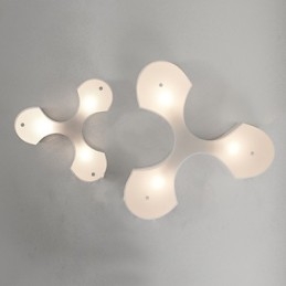 Lámparas de techo modernas de estilo europeo simple Bidesen con diseño de trébol grande