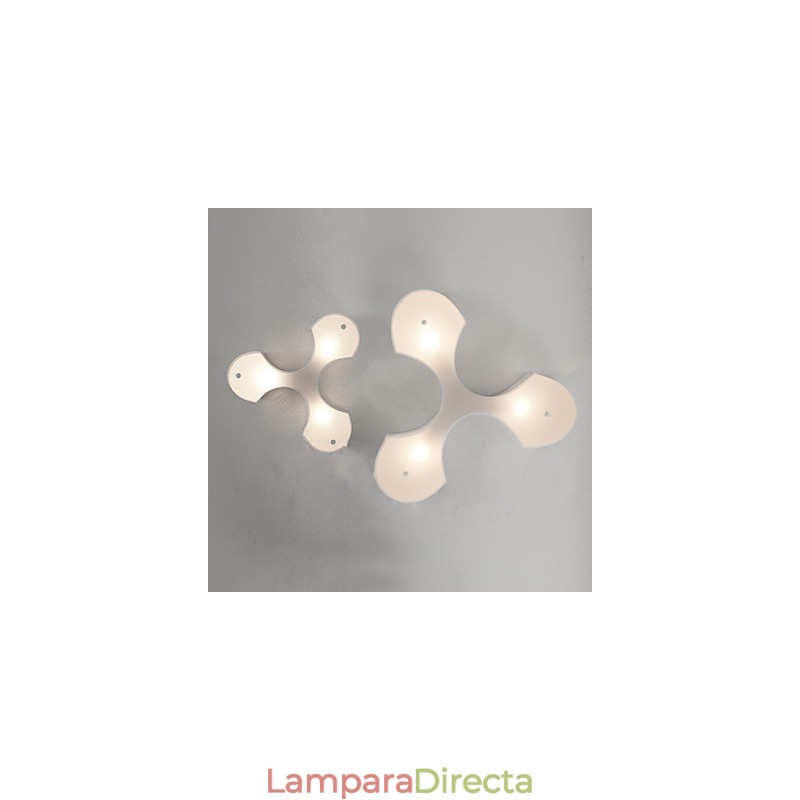 Lámparas de techo modernas de estilo europeo simple Bidesen con diseño de trébol grande
