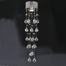 Lámpara de cristal de lujo