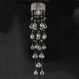 Lámpara de cristal de lujo