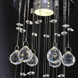 Lámpara de cristal de lujo