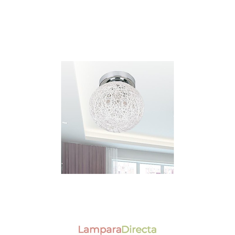 Lámpara de techo 1 luz moderna sencilla artística