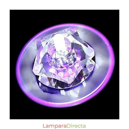 Lámpara de techo empotrada de cristal cromado contemporáneo moderno Lámpara de techo empotrada de cristal cromado contemporáneo moderno