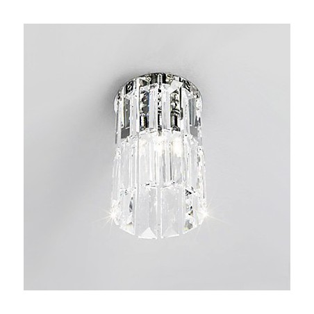 Lámpara de techo de cristal redonda Lámpara de techo de cristal redonda