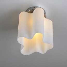 Faros y linternas Nubes de vidrio Absorben la luz de la cúpula Lámpara colgante