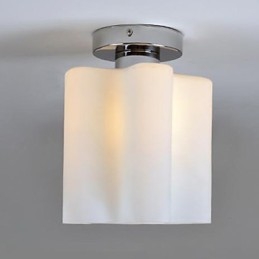 Faros y linternas Nubes de vidrio Absorben la luz de la cúpula Lámpara colgante