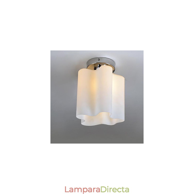 Faros y linternas Nubes de vidrio Absorben la luz de la cúpula Lámpara colgante