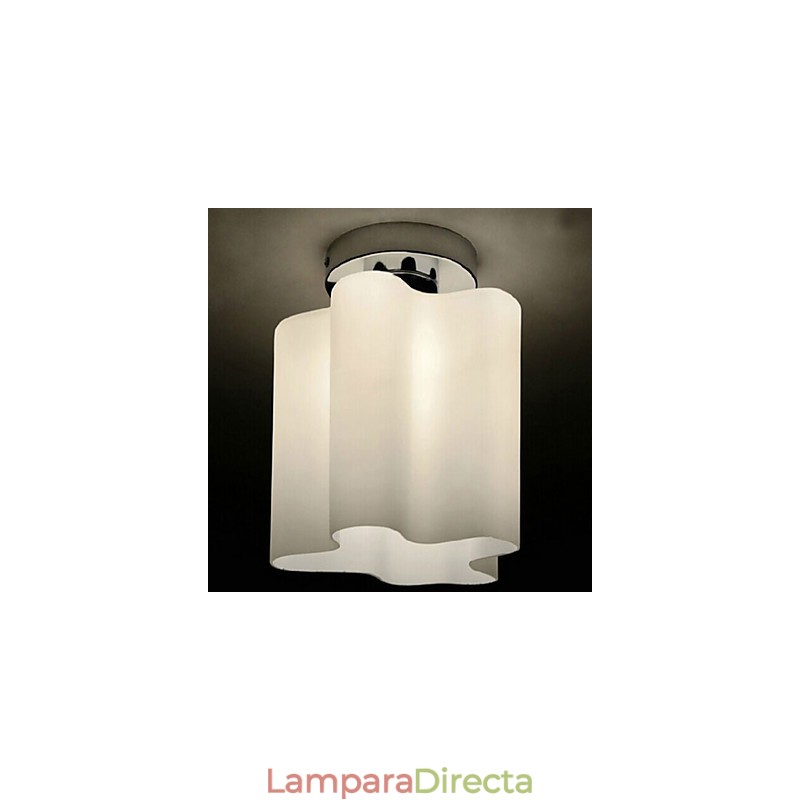 Faros y linternas Nubes de vidrio Absorben la luz de la cúpula Lámpara colgante