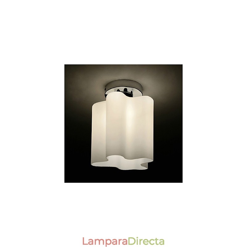 Faros y linternas Nubes de vidrio Absorben la luz de la cúpula Lámpara colgante