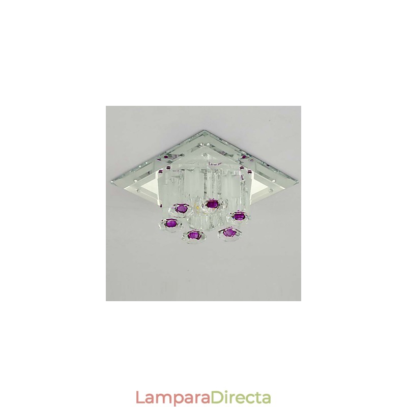 Lámpara de cristal SMD CreativeTube Spotlight Absorb Dome Light