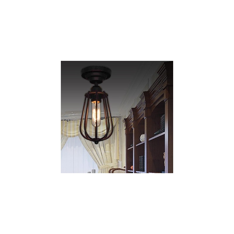 Lámparas de techo 1 luz retro elegante artística MS 86263