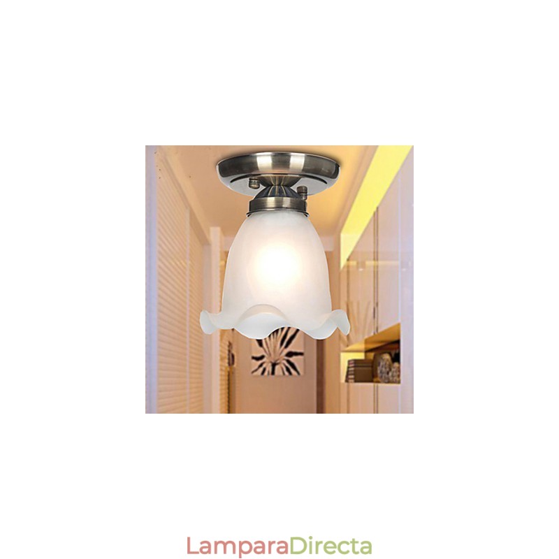 Lámpara de techo de resina de tipo europeo, 15 unidades, ideal para absorber el calor.