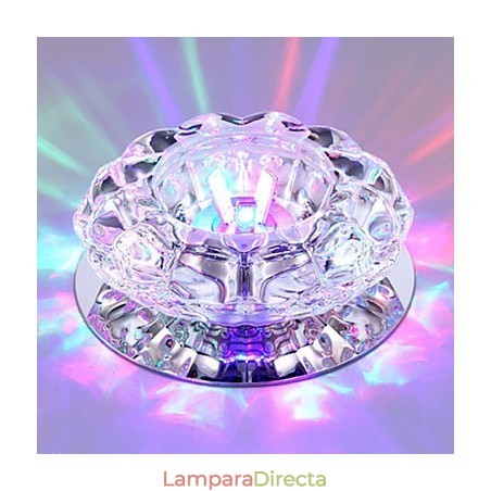 Lámpara de techo de cristal SMD 3W, lámpara creativa, luz de cúpula absorbente Lámpara de techo de cristal SMD 3W, lámpara creativa, luz de cúpula absorbente