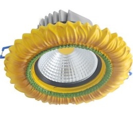 Lámpara de techo europea de 1 vatio, diámetro del orificio de la lámpara: 6,7 cm, estilo retro mediterráneo.