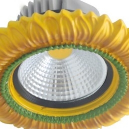 Lámpara de techo europea de 1 vatio, diámetro del orificio de la lámpara: 6,7 cm, estilo retro mediterráneo.