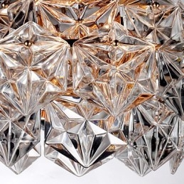 Lámpara colgante de cristal moderna contemporánea Otros cristales Lámpara colgante de cristal Montaje empotrado