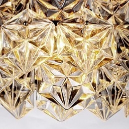 Lámpara colgante de cristal moderna contemporánea Otros cristales Lámpara colgante de cristal Montaje empotrado