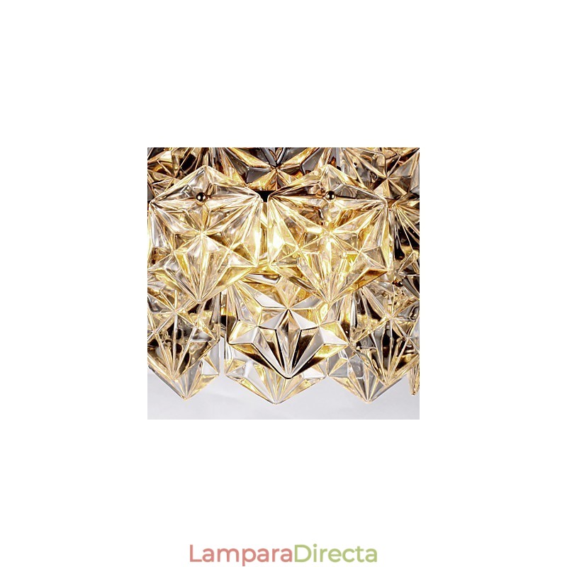 Lámpara colgante de cristal moderna contemporánea Otros cristales Lámpara colgante de cristal Montaje empotrado