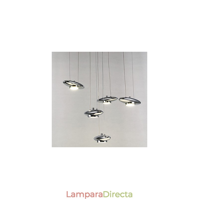 Lámpara empotrada de metal, moderna, contemporánea, tradicional, clásica, de 4 W