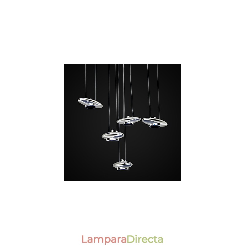 Lámpara empotrada de metal, moderna, contemporánea, tradicional, clásica, de 4 W