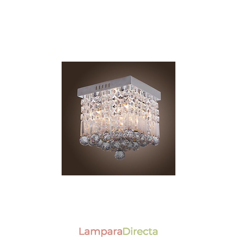 Lámpara de techo moderna y contemporánea de cristal estilo mini