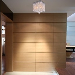 Lámpara de techo moderna y contemporánea de cristal estilo mini