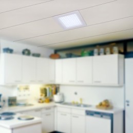 Lámpara empotrada de plástico galvanizado, estilo mini y contemporáneo moderno