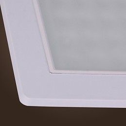 Lámpara empotrada de plástico galvanizado, estilo mini y contemporáneo moderno