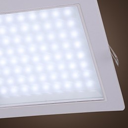 Lámpara empotrada de plástico galvanizado, estilo mini y contemporáneo moderno